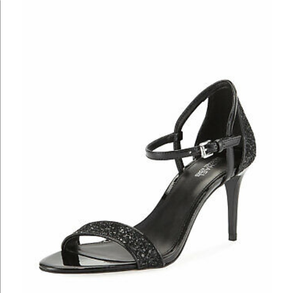 Michael Kors Simone Glitter Mesh Sandal